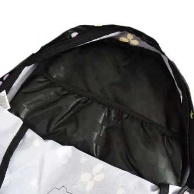 6. Plecak szkolny dziecięcy Vans Old Skool Grom Backpack Black / Lavender - VN000H56DAJ1