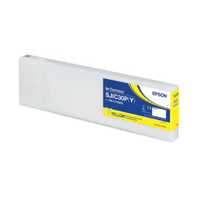 3. Epson SJIC30P(Y): Ink cartridge for ColorWorks C7500G (Yellow)