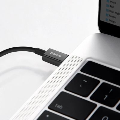 10. Kabel Baseus Superior Series USB-C / Lightning PD 20W 1 m - czarny