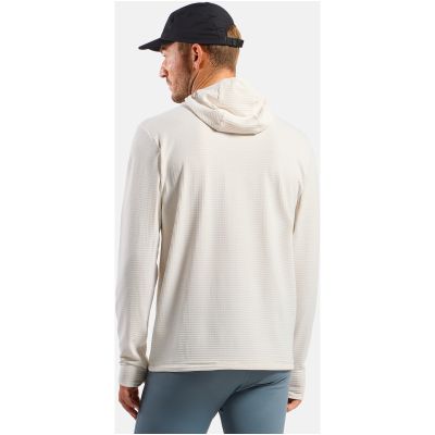 3. Bluza z kapturem męska Odlo ESSENTIAL THERMAL Mid layer hoody beżowa