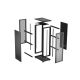 15. LANBERG SZAFA STOJĄCA RACK 19" 27U 600X1000 CZARNA