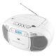 19. Radioodtwarzacz JVC RC-E451W Boombox white