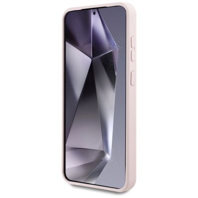 5. Etui Karl Lagerfeld Silicone Graffiti Ikonik Printed Logo MagSafe Samsung Galaxy S25 różowy