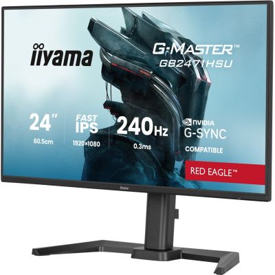 8. MONITOR IIYAMA LED Fast IPS 23,8" GB2471HSU-B1 Red Eagle 240Hz