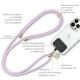 2. Pasek do telefonu Guess CBDY Cord - liliowy