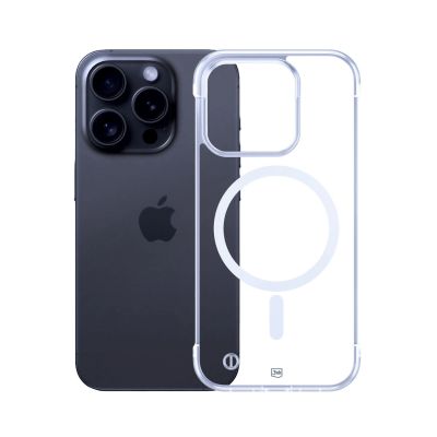 9. Etui 3mk Just20g MagCase na iPhone 16 Pro - przezroczyste