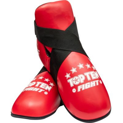 6. Ochraniacze stóp Masters Top Ten OSTT-PU "Fight" (Wako Approved) 030643-02M