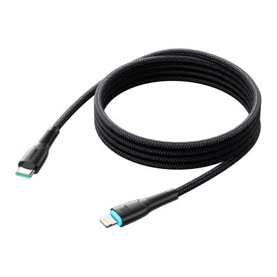 2. Kabel Joyroom Starry Series SA32-CL3 30W USB-C / Lightning 1m - czarny