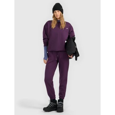 Spodnie dresowe joggery damskie 4F 4FRAW25TTROF1846-50S