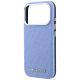6. Etui Karl Lagerfeld Grained Allover Logo Metal Elongated MagSafe na iPhone 17 Pro / 18 Pro - niebieskie