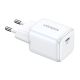 3. Ładowarka Ugreen Nexode mini CD318 15324 sieciowa GaN 20W USB-C  PD 3.0 / QC 4.0 - biała