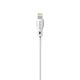 7. Dudao przewód kabel USB / Lightning 2.4A 1m biały (L4L 1m white)
