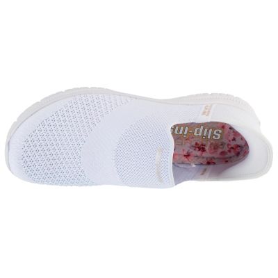3. Skechers Slip-ins: Virtue - Sleek 104425-WHT Białe 36
