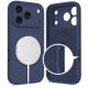 2. Etui Tech-Protect Silicone MagSafe na iPhone 17 Pro Max - granatowe