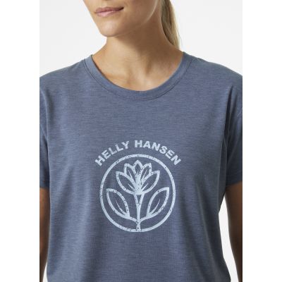 4. Koszulka Helly Hansen Skog Recycled Graphic Tee W 63083 585