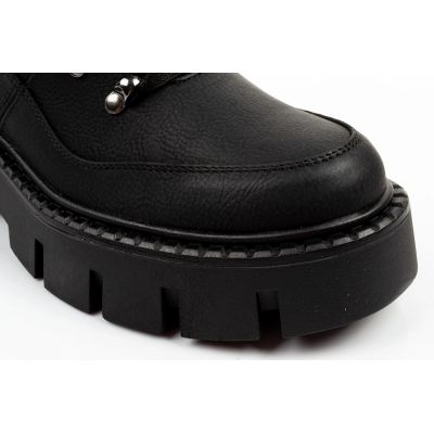 5. GAP buty damskie trzewiki Michelle czarne botki za kostkę modne