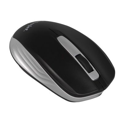 4. Activejet AMY-313 Mysz bezprzewodowa USB (optyczna; 1200 DPI; kolor czarno-szary)