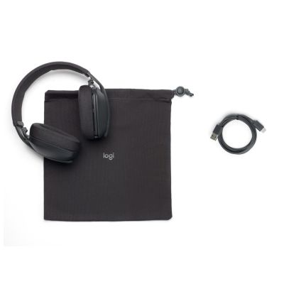 8. Słuchawki Logitech ZONE VIBE 100 Grafit