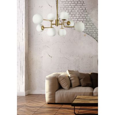6. Maytoni MOD221-PL-08-G oświetlenie sufitowe E14