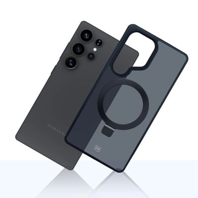 12. Etui 3mk Smoke Case Mag&Stand na Samsung Galaxy S25 Ultra - czarne