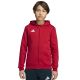 3. Bluza dla dzieci adidas Entrada 26 Full Zip Hoodie czerwona KH1781