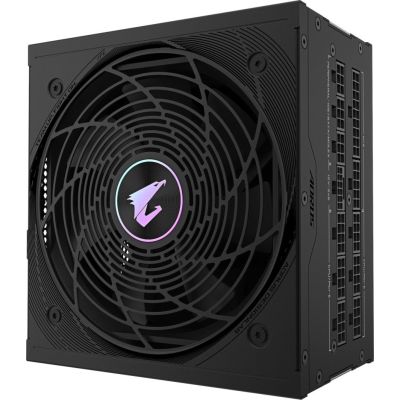 10. Zasilacz Gigabyte AORUS ELITE P1000W 80+ Platinum Modular PCIe 5.0 ICE (GP-AE1000PM PG5 ICE)