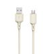 Kabel Dudao L7SM USB-A - micro USB 5A 1m - beżowy