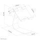 6. Neomounts by Newstar DS15-050 Uchwyt pasywny Tablet/UMPC Srebrny