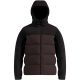 3. Kurtka puchowa męska Odlo DOWN HOODED Jacket insulated brązowa