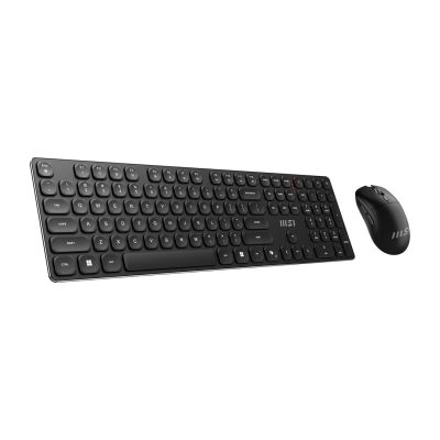 39. Zestaw klawiatura + mysz MSI Forge K210 Wireless Mouse and Keyboard Combo bezprzewodowe czarne