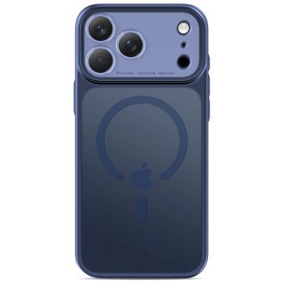 3. Etui Tech-Protect MagPrime MagSafe CC na iPhone 18 Pro Max / 17 Pro Max - granatowe matowe
