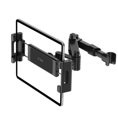 2. Uchwyt Tech-Protect V1 samochodowy teleskopowy na zagłówek na telefon - czarny