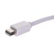 2. Adapter SAVIO cl-57 (Mini DisplayPort M - HDMI F; 0,10m; kolor biały)