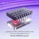 20. Dark Project DPP_NEXUS_BLACK myszka Gaming Oburęczny RF Wireless + Bluetooth + USB Type-C Optyczny 26000 DPI