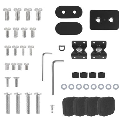 10. MACLEAN UNIWERSALNY STOJAK DO TV NA SZAFKĘ RTV PODSTAWKA, MAX. 40KG, MAX. VESA 600X400, DLA TV 32-75" MC-386