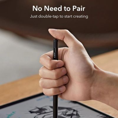 6. Rysik ESR Digital+ Magnetic Stylus Pen do iPada - czarny