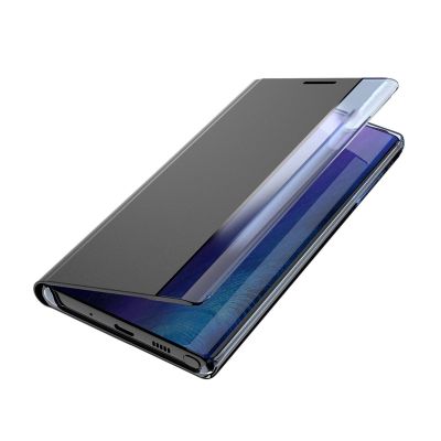 4. Sleep Case pokrowiec etui z klapką typu Smart Cover iPhone 13 Pro Max czarny