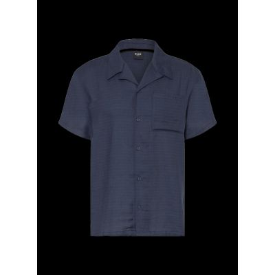 Koszula plażowa BOSS Vida_Shirt BLU (50540154-413)