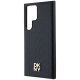 6. Etui DKNY Leather Pattern Metal Logo MagSafe na Samsung Galaxy S24 Ultra - czarne