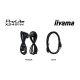 33. iiyama ProLite X2491H-B1 monitor komputerowy 60,5 cm (23.8") 1920 x 1080 px Full HD LCD Czarny