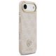 4. Etui Guess 4G Strass Logo MagSafe na iPhone Air - różowe
