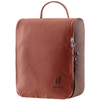 3. Kosmetyczka turystyczna Deuter Wash Center II, caspia/raisin