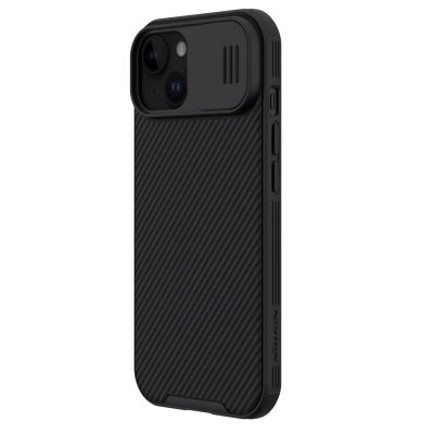 3. Pancerne etui Nillkin CamShield Pro Magnetic Case do iPhone 15 Plus z osłoną na aparat - czarne