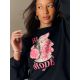 6. Bluza dresowa loose bez kaptura damska 4F 4FRSS26TSWSF2972-20S