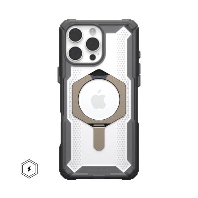 UAG Plasma XTE Magsafe - obudowa ochronna z podstawką do iPhone 16 Pro Max kompatybilna z MagSafe (ash/titanium)