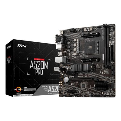 MSI A520M PRO Socket AM4 micro ATX