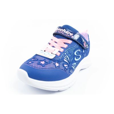 3. Skechers Jumpsters buty dziecięce sportowe dla dziewczynki brokatowe
