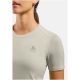 2. Koszulka damska Odlo MERINO 160 BL TOP crew neck s/s szara