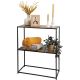 3. REGAŁ STOLIK NA KWIATY KWIETNIK 2 POZIOMY 70X31X85 MDF METAL