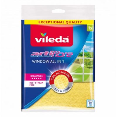 4. Ściereczka Vileda ACTIFIBRE okienna 1 szt.